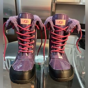 UGG Butte II Snow Duck Girls Youth Size 3 Waterproof Boots